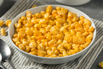 Sweet Sugar Puffed Corn Cereal