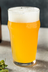 Cold Refreshing Hazy IPA Beer