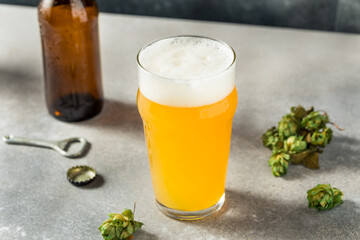 Cold Refreshing Hazy IPA Beer