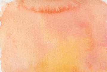 Fototapeta premium Abstract watercolor vector banner background, red-yellow color watercolor vector splash background eps file, cloudy effect watercolor banner, modern watercolor splash template