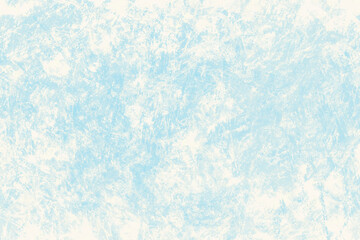 Fototapeta na wymiar Abstract snowy blue background. Frosty background snowy surface. Blue background of Ice texture. Winter blue frost texture background.