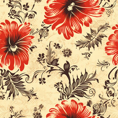 Seamless Vintage Texture: Timeless Patterns for Design and Decor