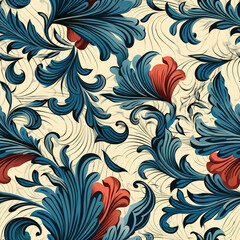 Seamless Vintage Texture: Timeless Patterns for Design and Decor