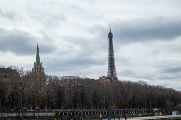 Fototapeta na wymiar Tour Eiffel, city of Paris, France