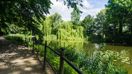 Graben im Stadtpark Wismar