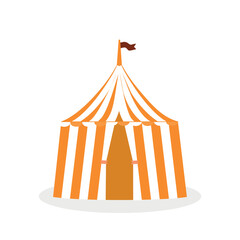 circus tent vector illustration