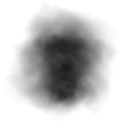 Realistic scary mystical fog in night Halloween. Purple poisonous gas, dust and smoke effect on transparent dark background.Vector illustration. © gala