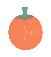 Fresh organic fruit symbol design vector