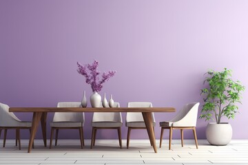 table and chairs in a restaurant
