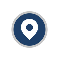 Address or location icon. Label, geolocation marker on the map. Point or route pointer icon on the map. Address designation. Address designation. GPS location symbol.