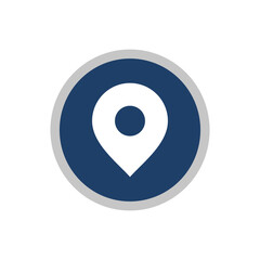 Address or location icon. Label, geolocation marker on the map. Point or route pointer icon on the map. Address designation. Address designation. GPS location symbol.