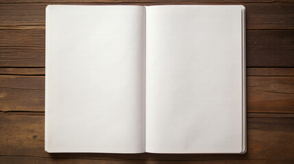 blank notebook paper mockup
generative ai