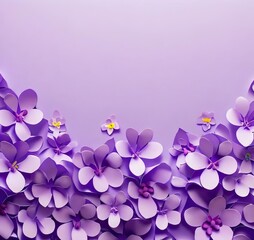Obraz na płótnie Canvas background with flowers, with copyspace