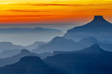 beautiful view to Grand Canyon