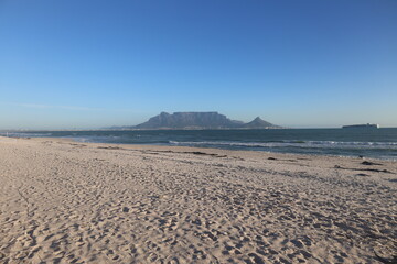 Table Mountain Cape Town taken from Blouberg across Table Bay