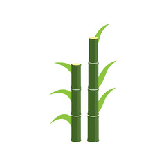 Fototapeta na wymiar sugarcane icon logo vector design template