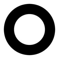 Circle Glyph Icon