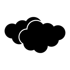 Clouds Glyph Icon