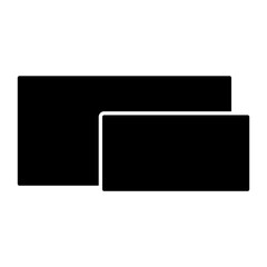 Rectangle Glyph Icon