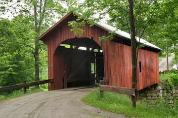 Slaughter House covered bridge in Northfield, VT. 