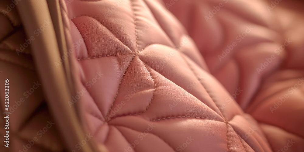 Poster intricate view of fabric - generative ai