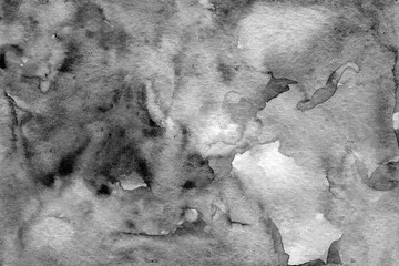 Black and white watercolor texture