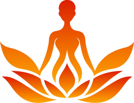 Yoga Lotus Vector