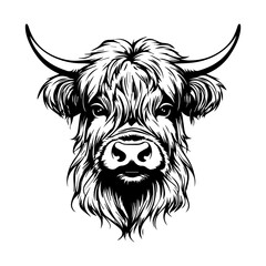 Highland cow svg, highland cow png, cow head svg cow svg cute cow svg cow png highland cow cricut farm animal svg highland cow svg bundle