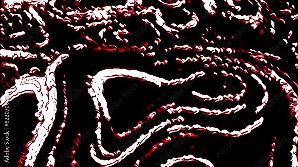 Aufkleber abstract concept of web network data and communication particle lines. motion. technological backgro