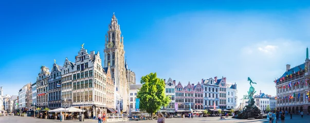 Deurstickers Antwerpen Antwerpen - Belgien