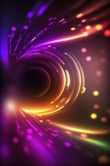 Obraz premium Color light trail background material