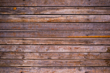 Blank brown wooden planked texture as background