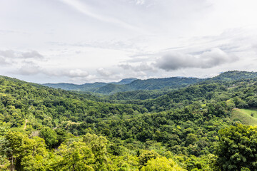 Fototapeta na wymiar Mountains at Nauyaca Waterfalls Costa Rica