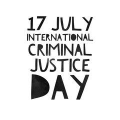 17 July international criminal justice day national 
