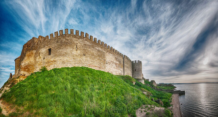 Ancient Akkerman fortress at Belgorod-Dnestrovsky, near Odessa, Ukraine