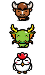 animal cartoon character