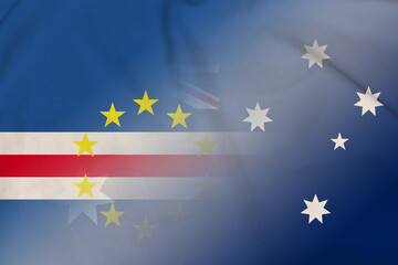 Cape Verde and Australia government flag international relations AUS CPV