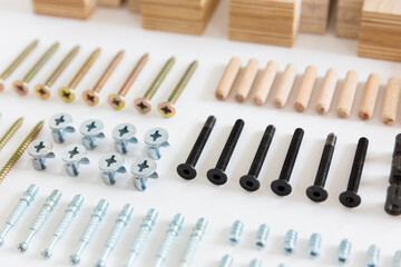 wooden furniture to take to pieces