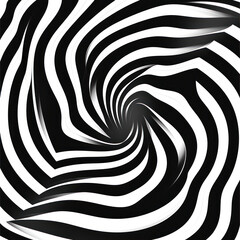 black and white swirl