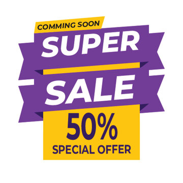 super sale flash sale discount banner template promotion posts. super sale banner template design. web banner for mega sale promotion discount sale banner. end of season special offer banner