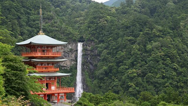 那智の滝 　三重の塔　熊野那智大社