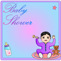 baby shower card