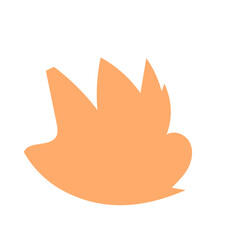 Orange Abstract Shapes Vectors 