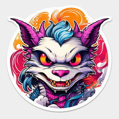 Cute Dragon. Generative AI.
