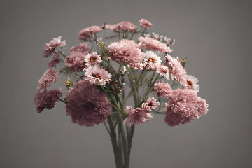 beautiful pink flowers.
Generative AI