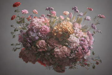 beautiful pink flowers.
Generative AI
