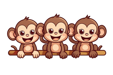 Fototapeta premium kawaii Lions sticker image, in the style of kawaii art, meme art isolated PNG