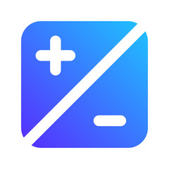 Obraz premium exposure gradient fill icon