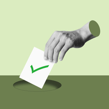 votaci&oacute;n, votaci&oacute;n positiva, votaci&oacute;n por persona, paloma, voto, voto v&aacute;lido, elecciones positivas, arte de collage, arte fotogr&aacute;fico