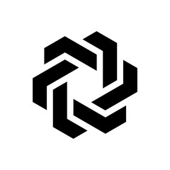 logo design vector modern abstract symbol initial logo icon